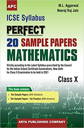 Perfect 20 Sample papers Mathematics Class–X