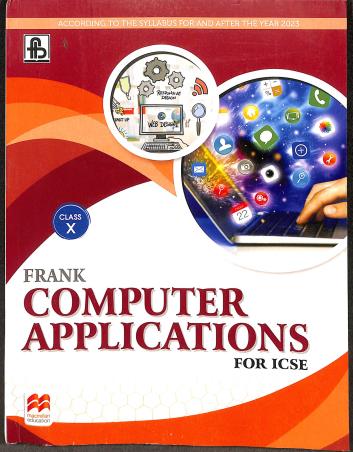 COMPUTER APPLICATIONS ICSE 10
