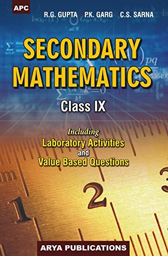 Secondary mathematics Class–IX