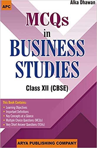 MCQ in Business Studies Class–XII