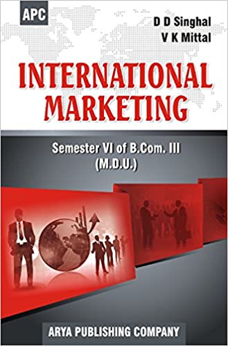 International Marketing Semester VI of B.Com.III (M.D.U.) B.Com.