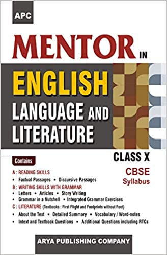 APC Mentor in English Language and Literature Class–X