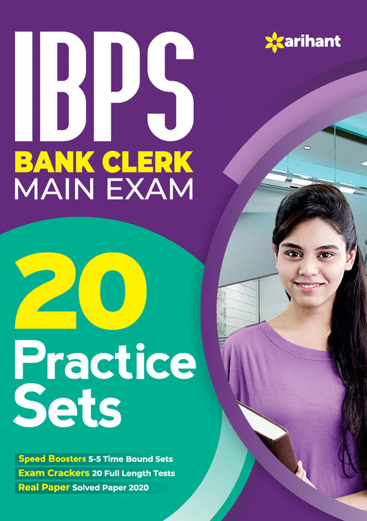 20 Practice Sets IBPS Bank Clerk Main Exam 2021