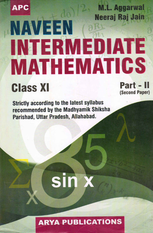 Naveen Intermediate Mathematics Class–XI— Part–II (IInd Paper)