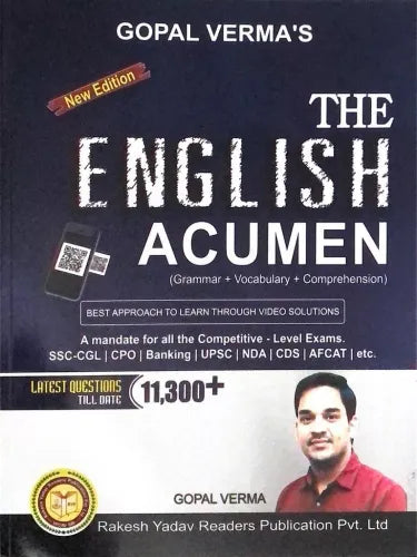 THE ENGLISH ACUMEN 11300+ G VERMA