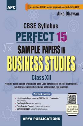 Perfect 15 Sample Papers in Business Studies Class–XII