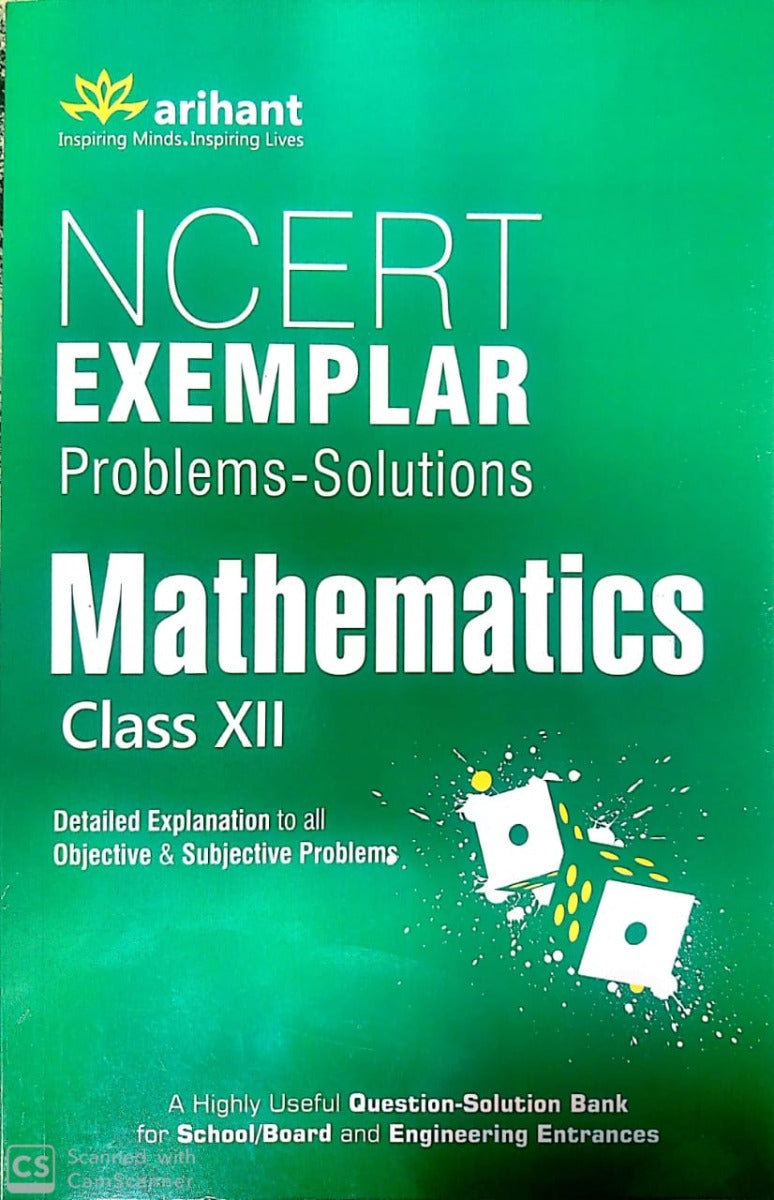 NCERT Mathematics Exemplar class XII