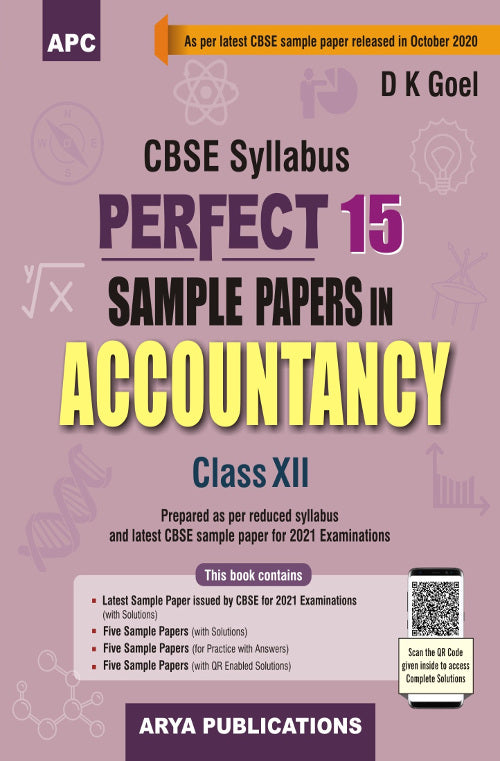 Perfect 15 Sample Papers in Accountancy Class–XII