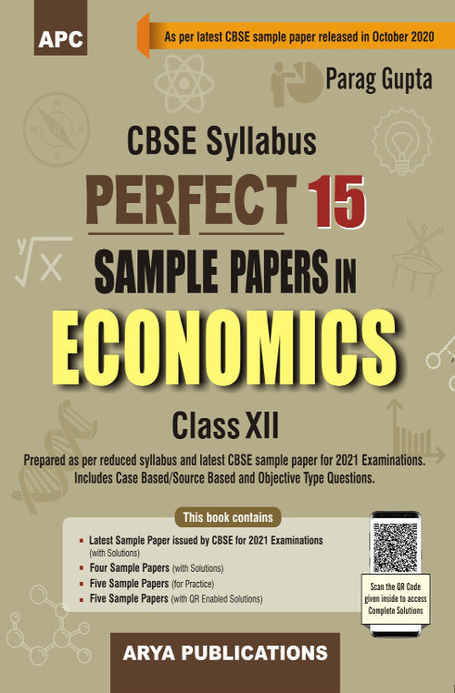 Perfect 15 Sample Papers in Economics Class–XII